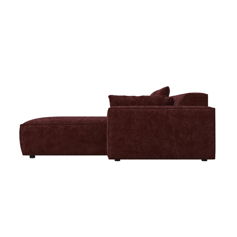 Lisbon Luxe Modular Fabric Sofa HyPrim L shape sectional sofa