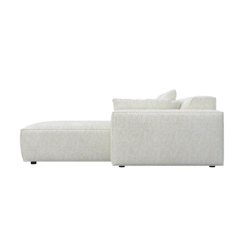 Lisbon Luxe Modular Fabric Sofa HyPrim L shape sectional sofa