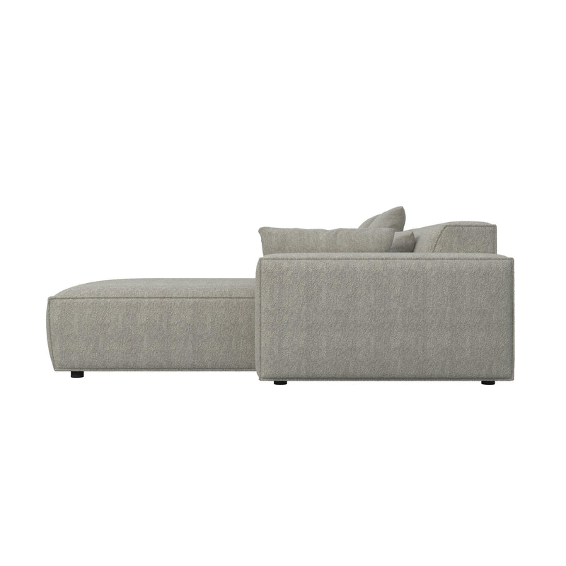 Lisbon Luxe Modular Fabric Sofa HyPrim L shape sectional sofa