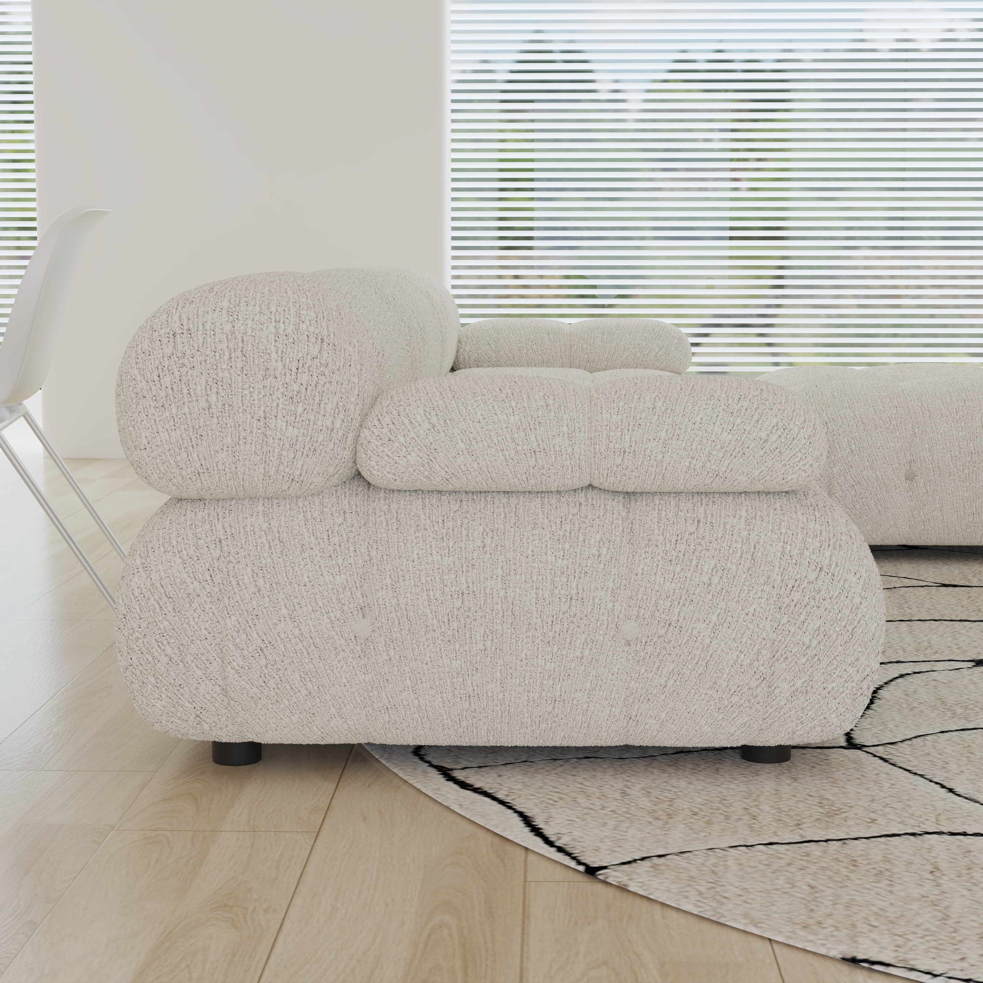 Lisbon Elegant Modular Fabric Sofa