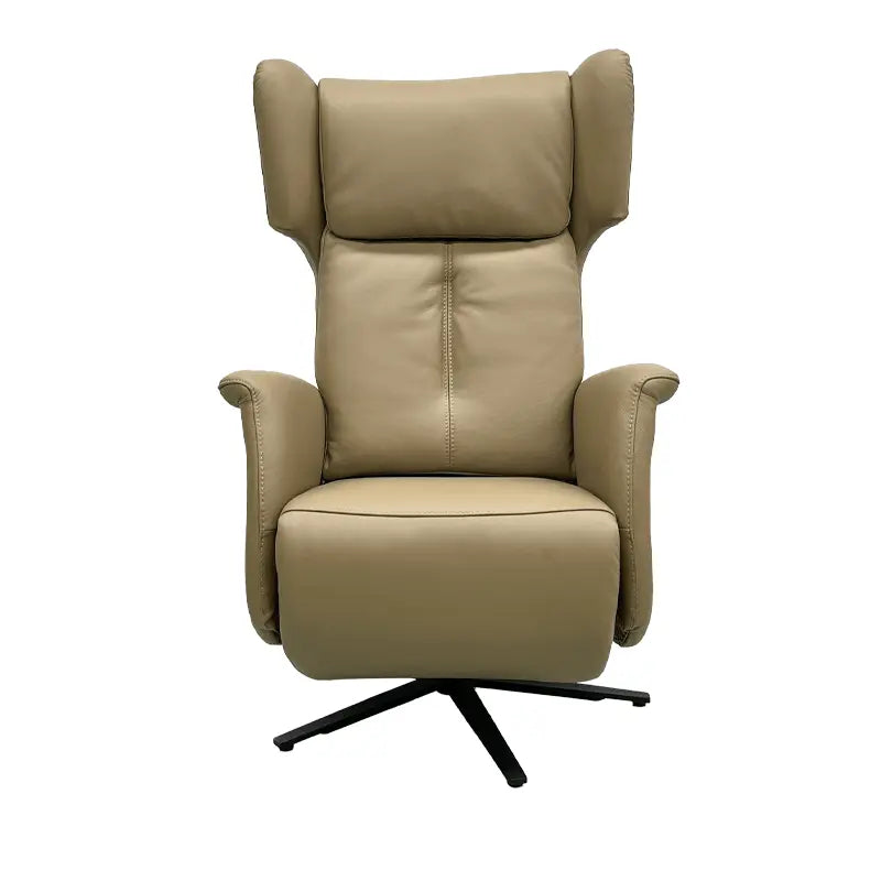 Naples Khaki Nappa Leather Power Recliners - HyPrim