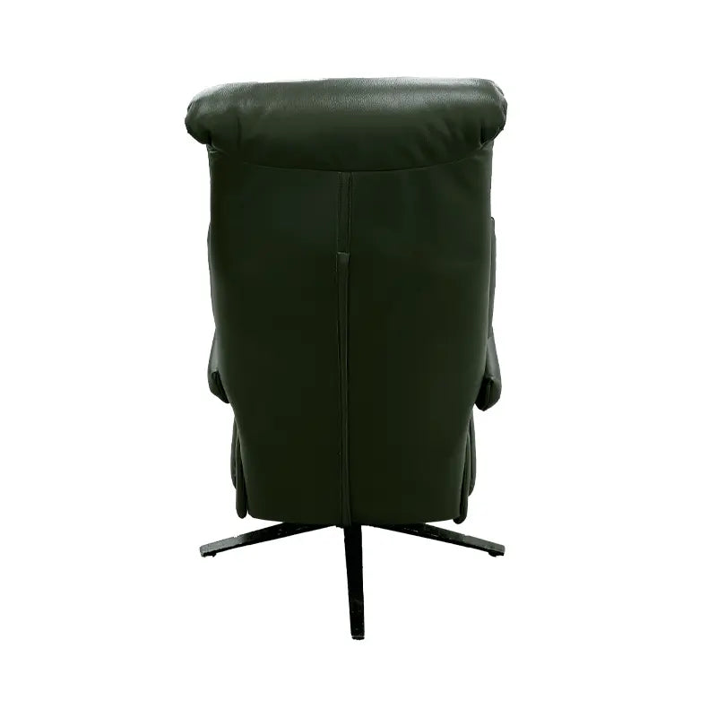 Naples Dark Green Funtional Chair Leather Recliners - HyPrim