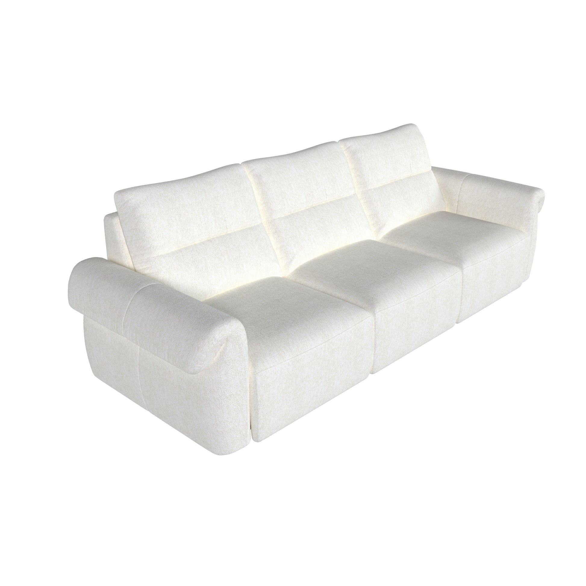 Lisbon Camier electric powered Fabric Couch