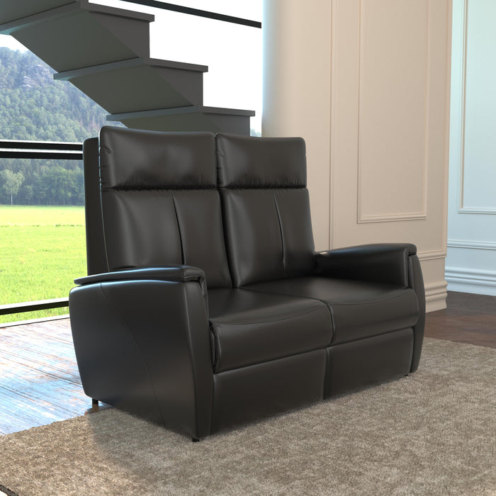 Naples Blessing Power Loveseat Leather Recliner